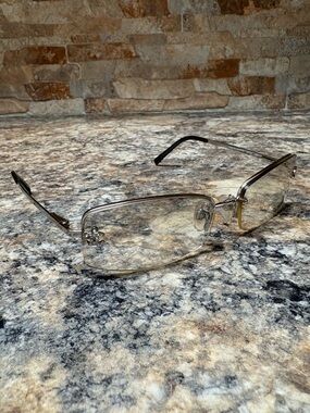 Vintage CHANEL CH 4093-B C1246I Rim less glasses
